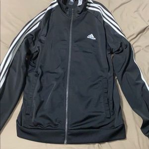 Adidas black zip up